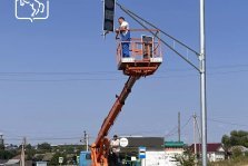 выкса.рф, В Мотмосе устанавливают новый светофор